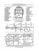 full size printed drawing g. brill co ten bench open trolley  from the 40s