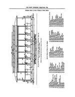 full size printed drawing g. brill co ten bench open trolley  from the 40s