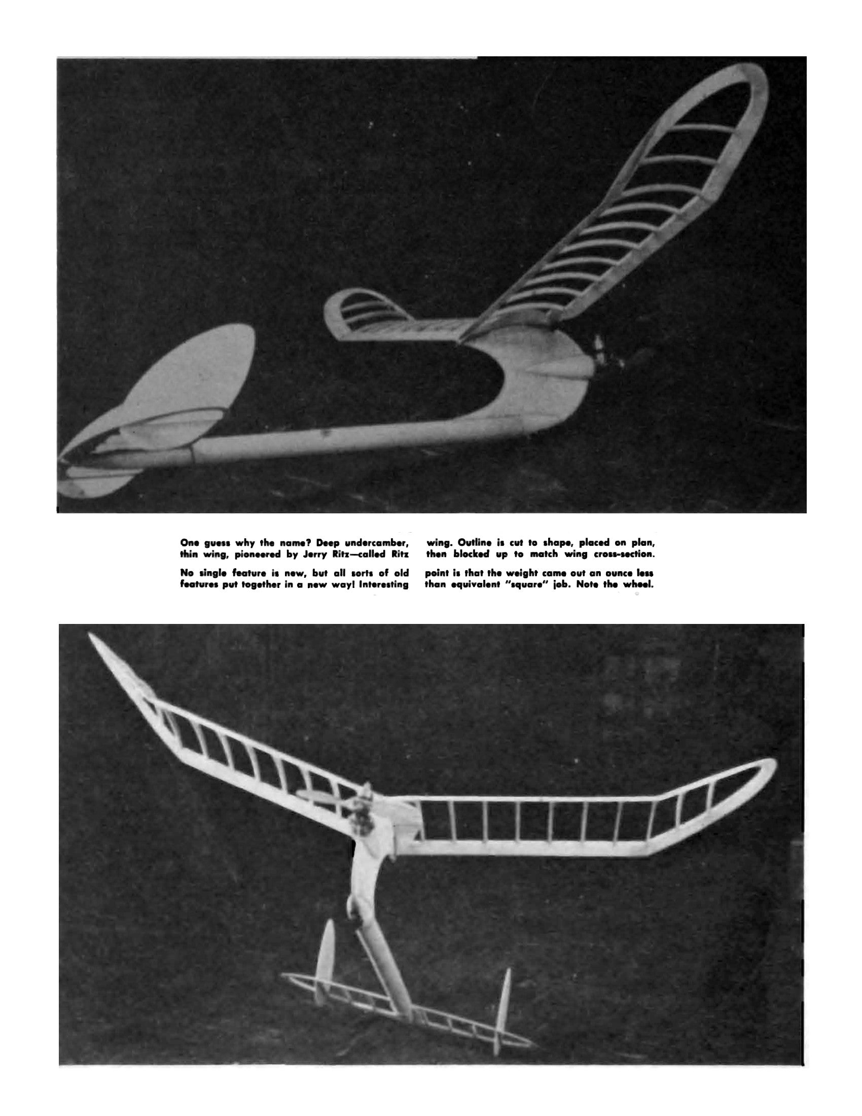 full size printed plan vintage 1959 free flight  wingspan 34”   engine .049 the hook