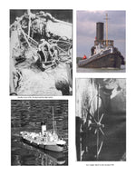 full size printed plans to build a 1:40 scale ww ii t.i.d. tug suitable for r/c
