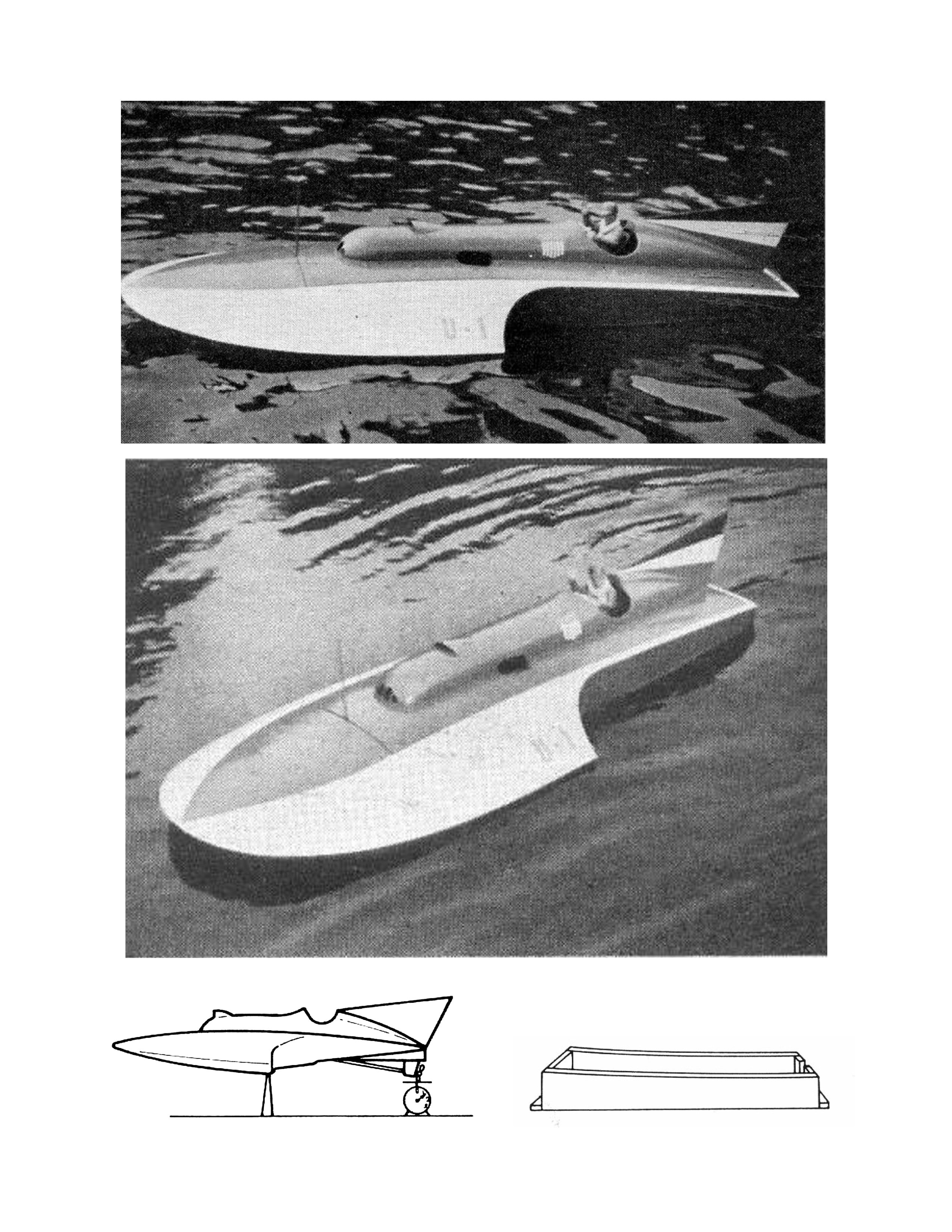 build a scale 1 1/2"=1' for radio control  l 44" tiger hydroplane full size printed plan