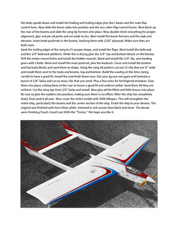 full size printed plans control line stunter engine .35 "torino"  i think a cut above the average.