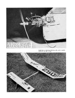 full size printed plan freeflight "trigger"1/2 a high-thrust type, warp resistant structure