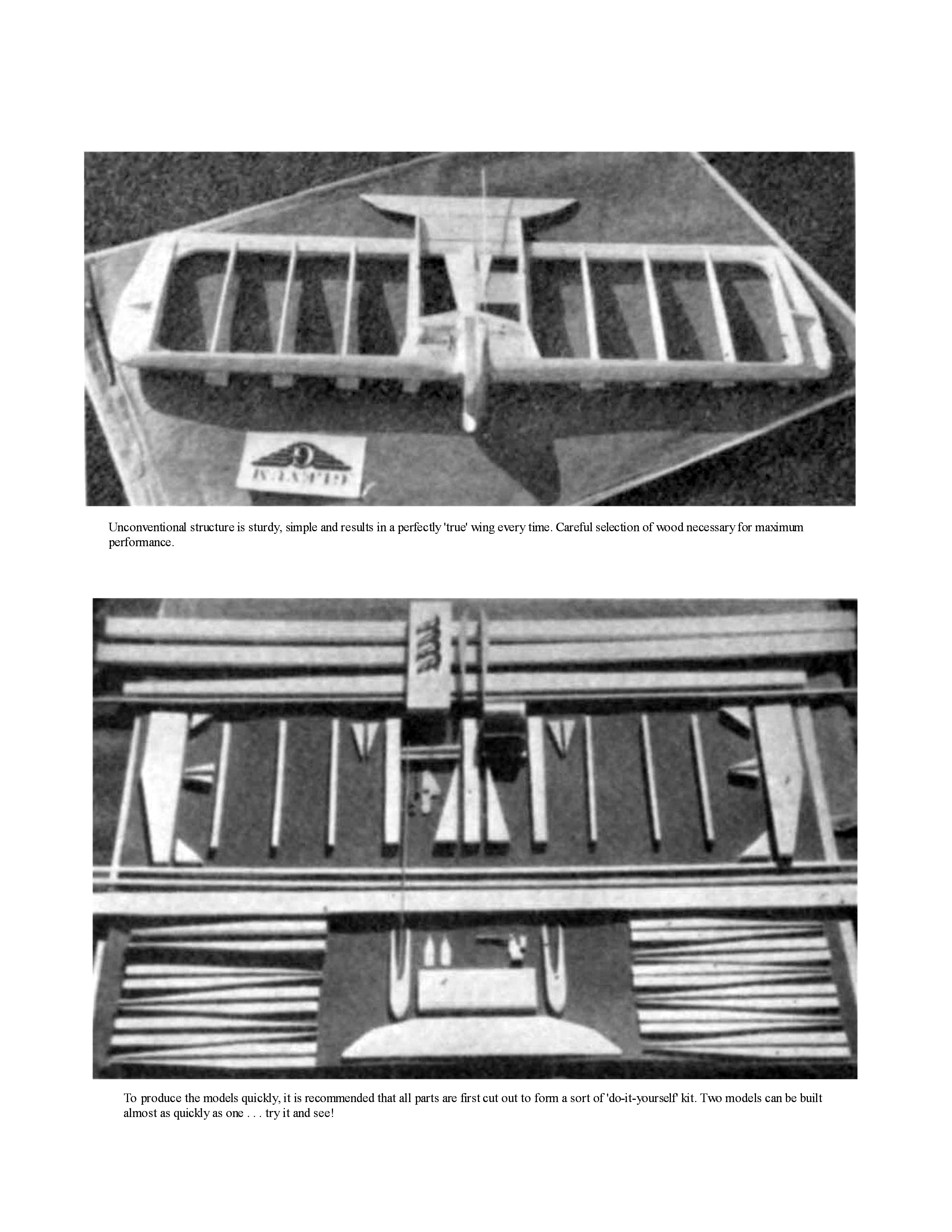 full size printed plan vintage  't-bird' 1972 32 ¼” wingspan  engines .15  'three-in-one' combat design