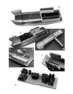 buil a semi scale 1:30- 1:35  ank landing craft lct-6 for radio control full size printed plan