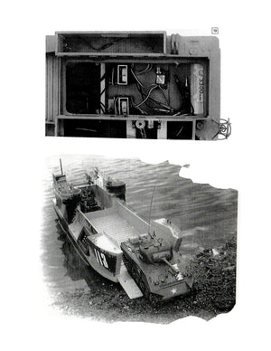 buil a semi scale 1:30- 1:35  ank landing craft lct-6 for radio control full size printed plan