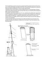 full sizefull size printed plans scale 1/96 bristol class light cruiser  h.m.s. glasgow