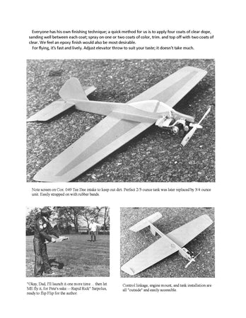 PROFILE CONTROL LINE AIRPLANE PLANS – Page 2 – Vintage Model Plans
