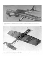 full size printed plan vintage 1968 control line semi-scale stunt focke wulf "fw 190"