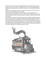 full size printed plan 'o' gauge governor corbett steam trolley and trailer