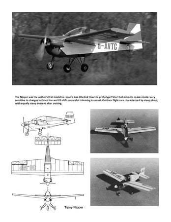 full size printed plans peanut scale "tipsy nipper" in a contest you perhaps will get some more scale points