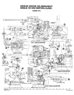 full size printed plan scale 1:32 fast patrol boat brave borderer suitable for radio control