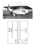full size printed plans peanut scale "wright wp-l"  good, stable flyer, easy to build