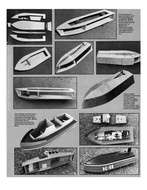 full size printed plan projects for beginners 15in. launch radio control or free running yeoman