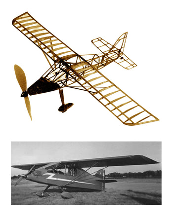 full size printed plans peanut scale "zippy sport"  blends into the sky too well on those long flights