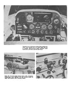 full size printed plans scale !:8 control line "mentor" t-34a plus cockpit details.