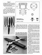 full size printed plan 1974 1/2 a control line speed eagle i wingspan 18 3/4"  engine 1/2a