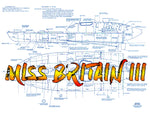 build vintage 1:12 scale miss britain iii hubert scott-paine with new speed boat full size printed plans