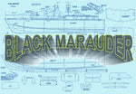 build a black maraudermtb semi-scale 1:32 38" for r/c full size printed plans