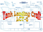 buil a semi scale 1:30- 1:35  ank landing craft lct-6 for radio control full size printed plan