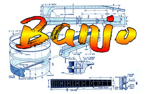 this is for printed plans make your own  banjo