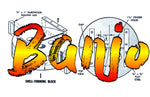 this is for printed plans make your own  banjo