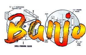 this is for printed plans make your own  banjo